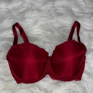Victoria’s Secret Red Satin Bra